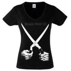 BLACK FLAG LOGO 2 Дамска тениска BLACK FLAG LOGO 2 Дамска тениска